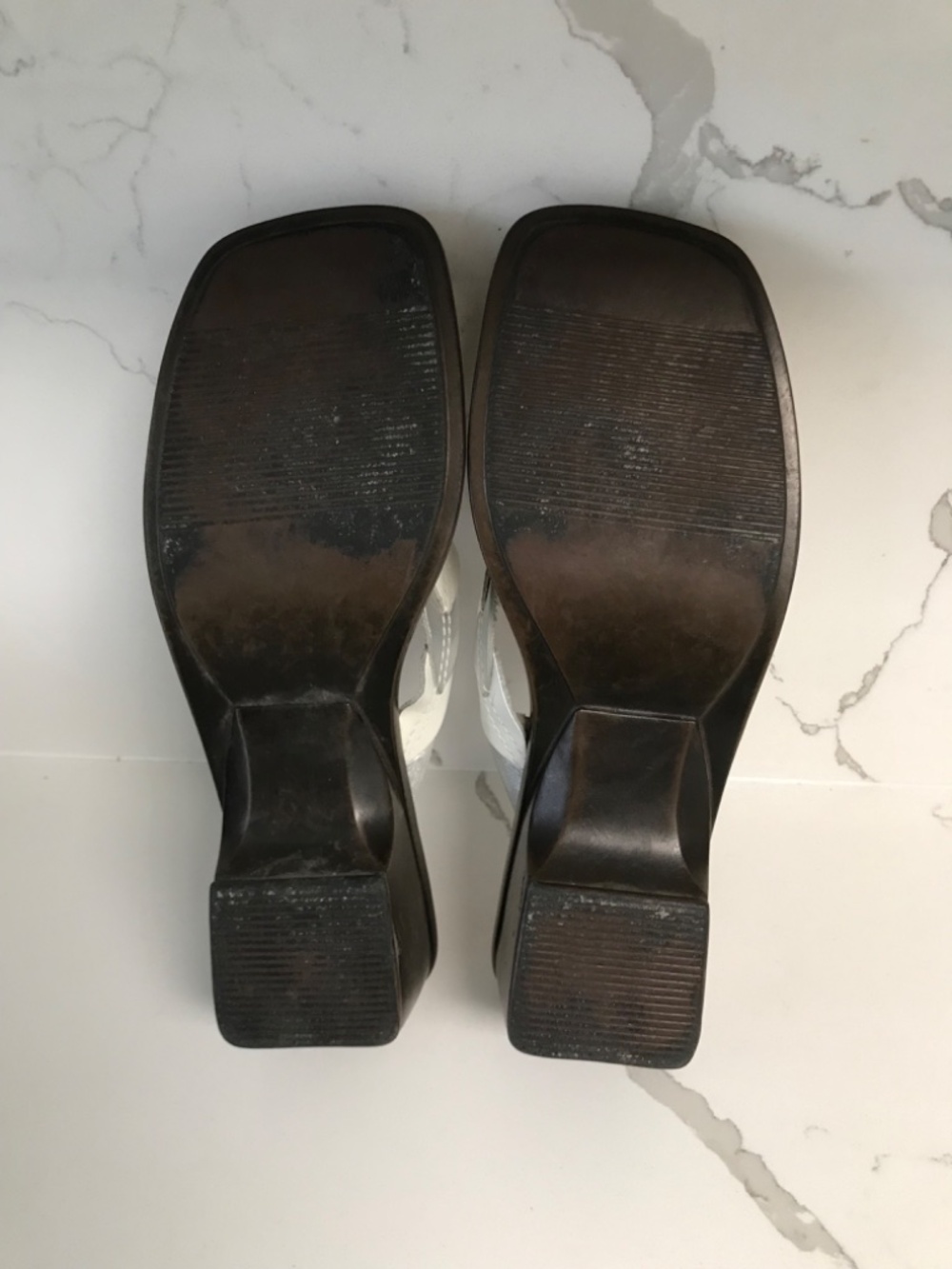 Tradition Women’s Leather Sandals “Kelli” Wedge US 8 - Picture 6 of 7
